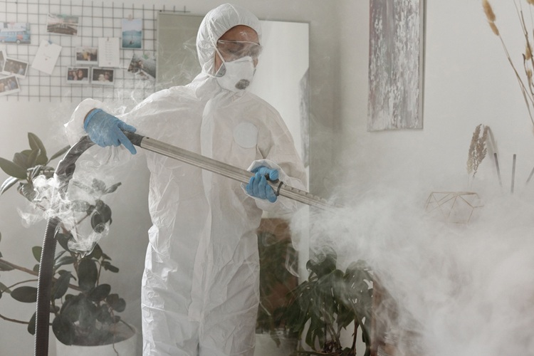 Dry ice cleaning membuuat rumah lebih bersih, Sumber: pexels.com